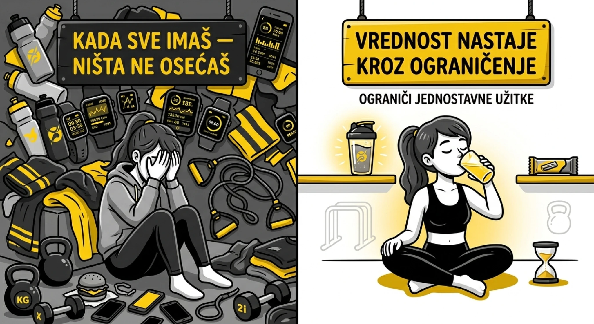 Kada sve imaš — ništa ne osećaš