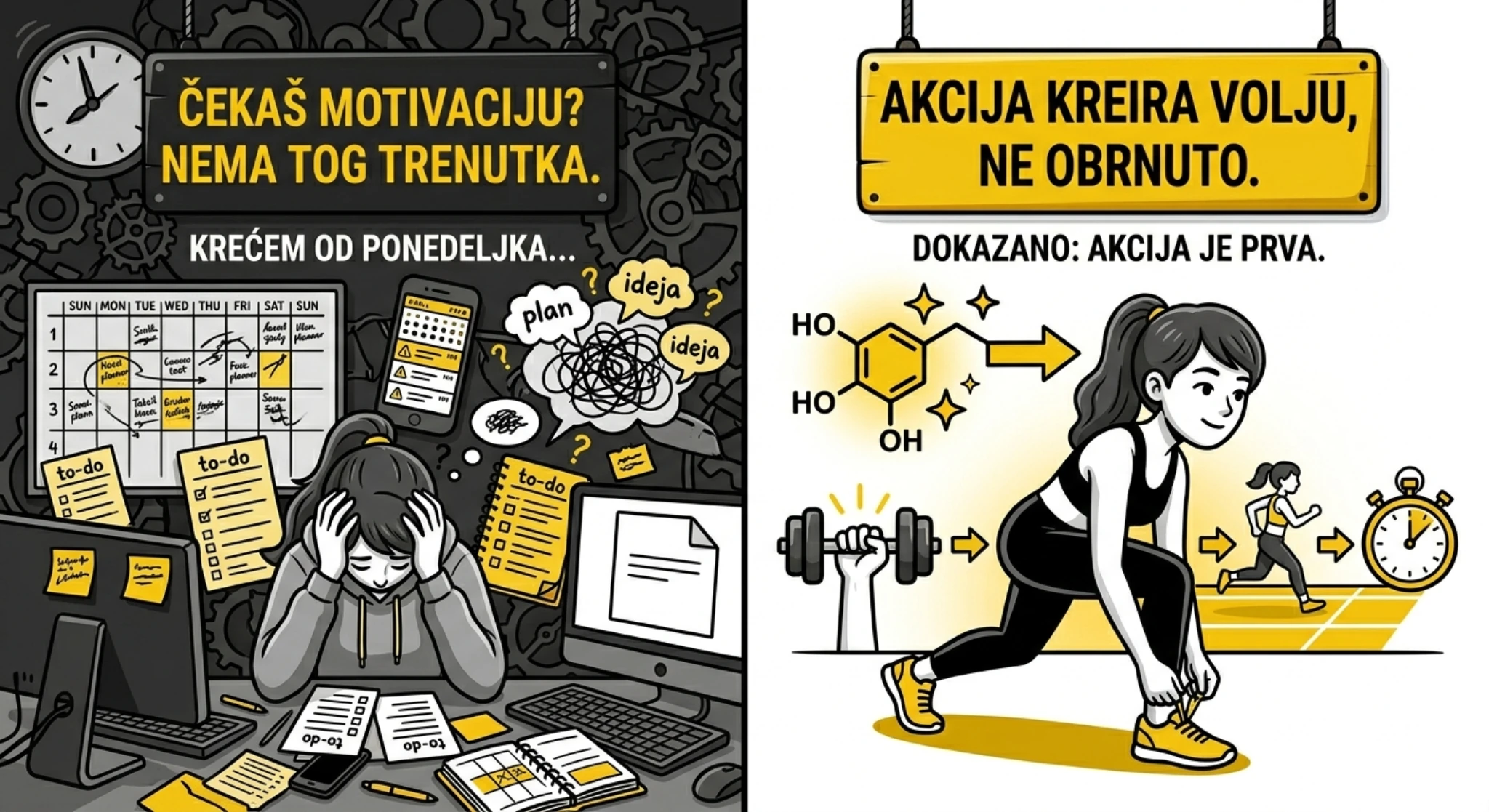 Motivacija ne postoji. Dokazano.